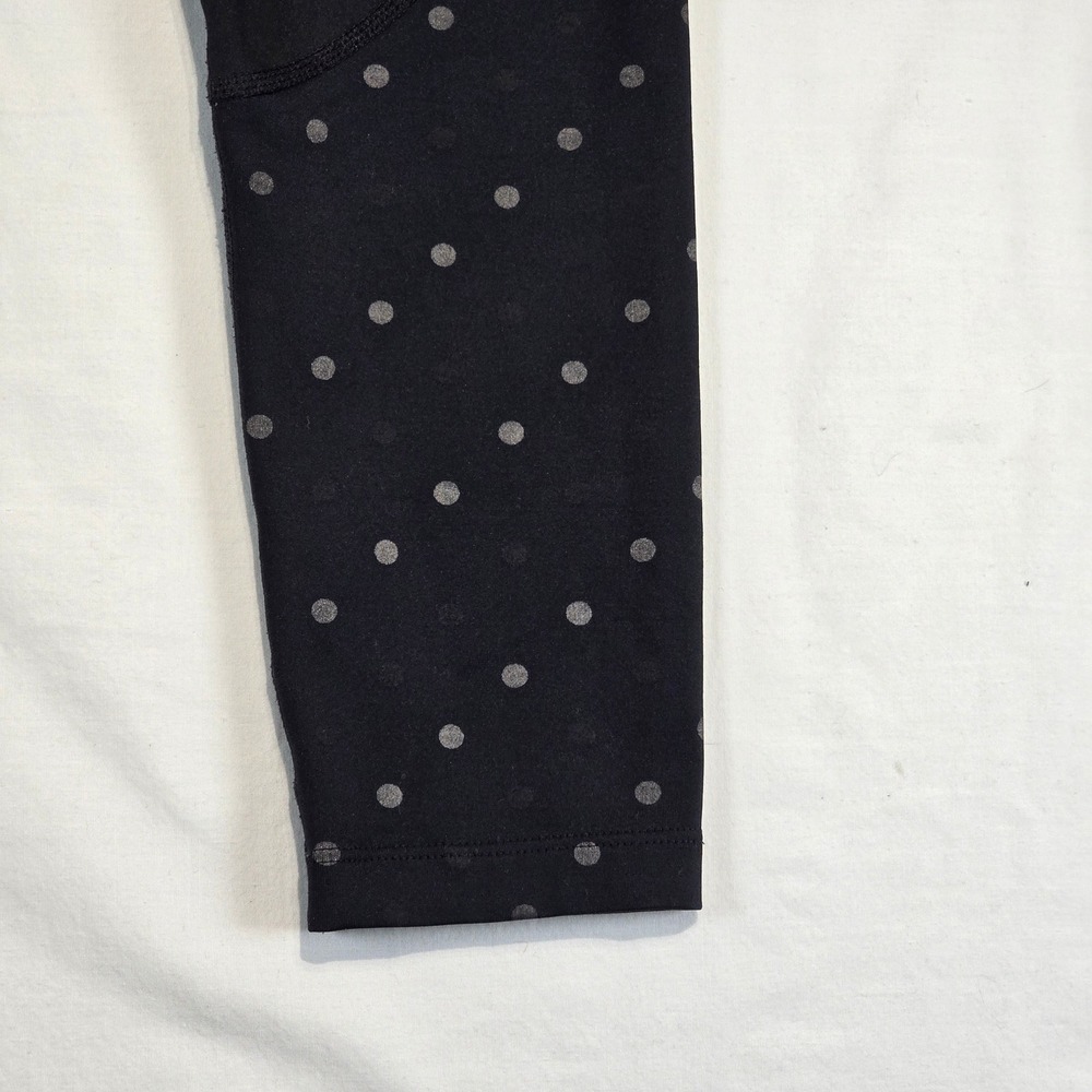 Nike Dri-FIT Womens Black Reflective Polka Dot Running Leggings CJ5567-10 Size M - Picture 10 of 16